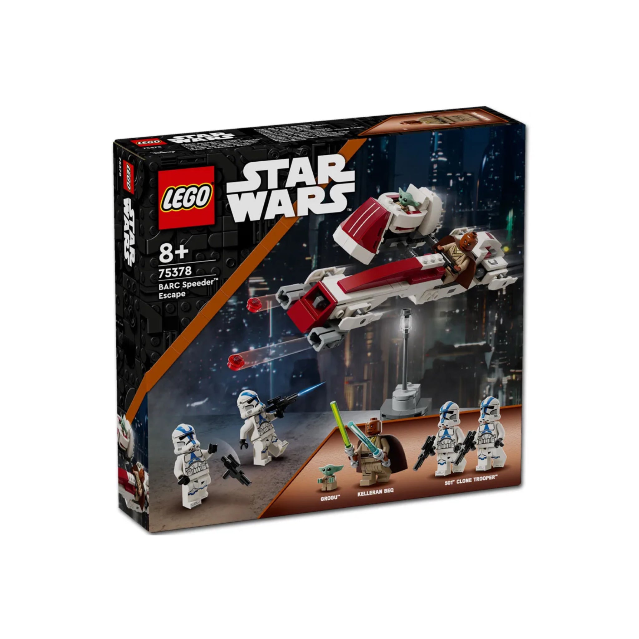 Lego Star Wars Flucht mit dem BARC Speeder 221 Teile