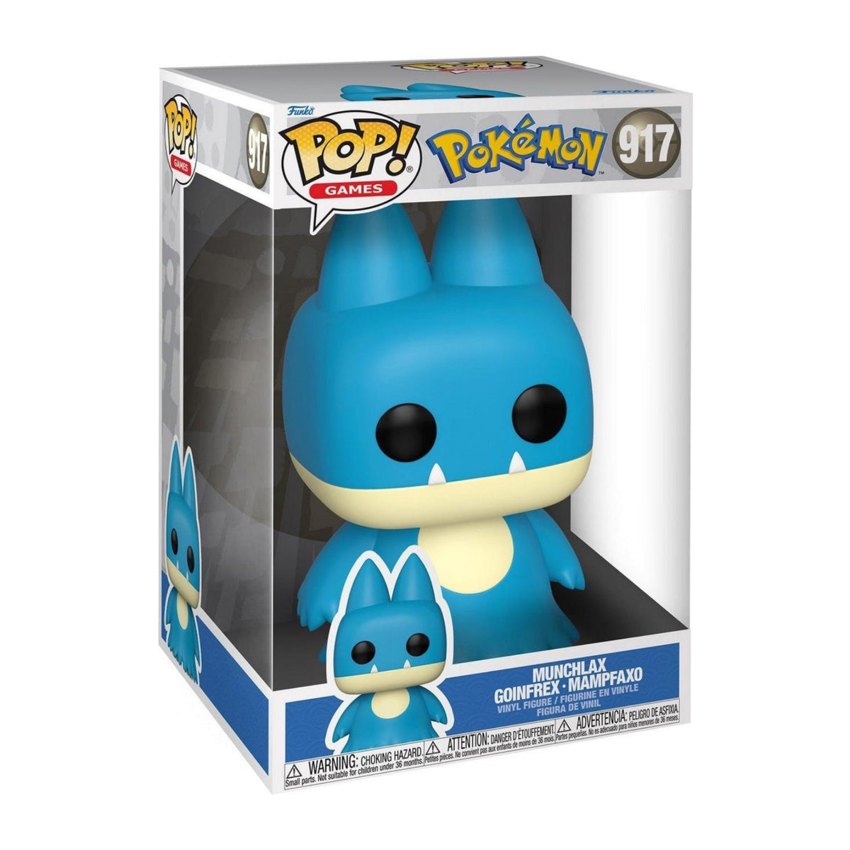 Funko POP! Pokémon Munchlax (917) Jumbo Size 25cm - SparkLeaf TCG