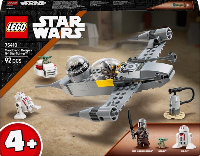 Lego Star Wars Mandos und Grogus N - 1 Starfighter 92 Teile - SparkLeaf TCG