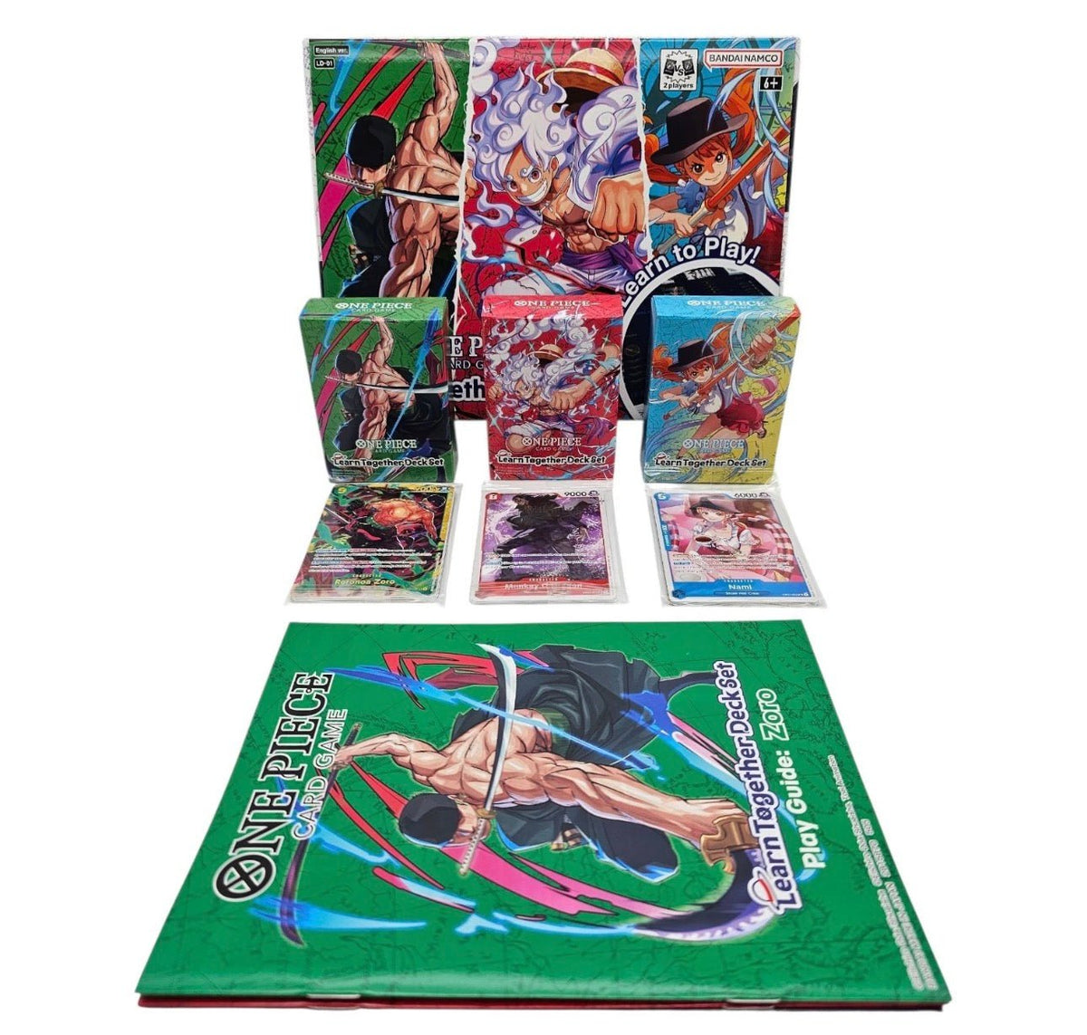 One Piece Card Game: Learn Together (LD01) Deck Set EN - SparkLeaf TCG