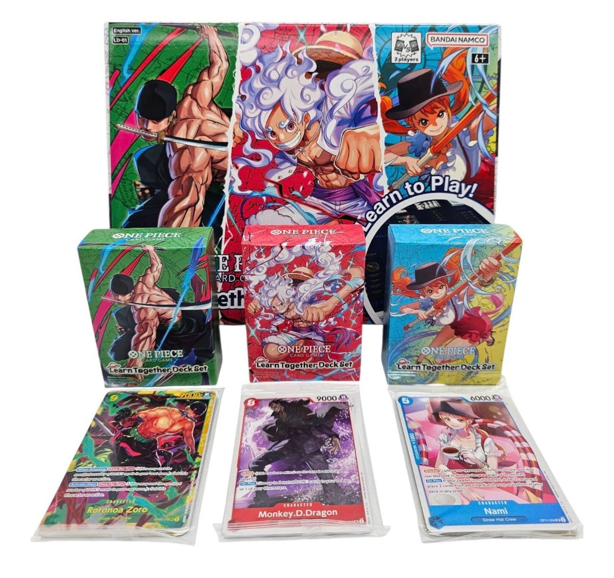 One Piece Card Game: Learn Together (LD01) Deck Set EN - SparkLeaf TCG
