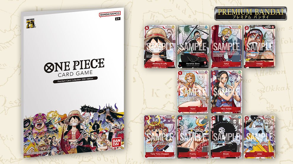 One Piece - Premium Card Collection 25th Anniversary Edition Japanese - SparkLeaf TCG