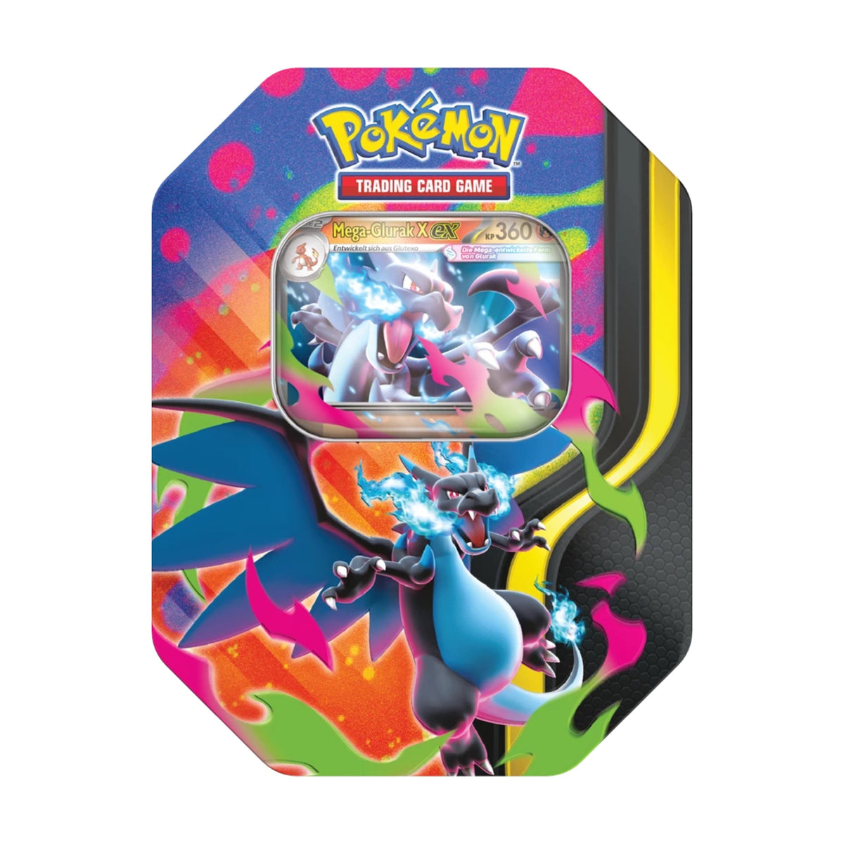 Pokémon - 2026 Tin Mega - Glurak X ex - DE - SparkLeaf TCG