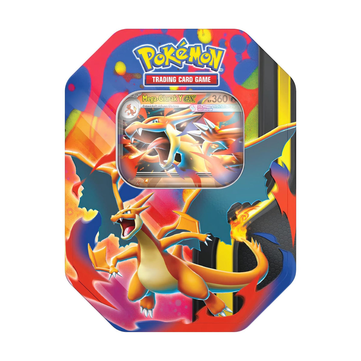 Pokémon - 2026 Tin Mega - Glurak Y ex - DE - SparkLeaf TCG