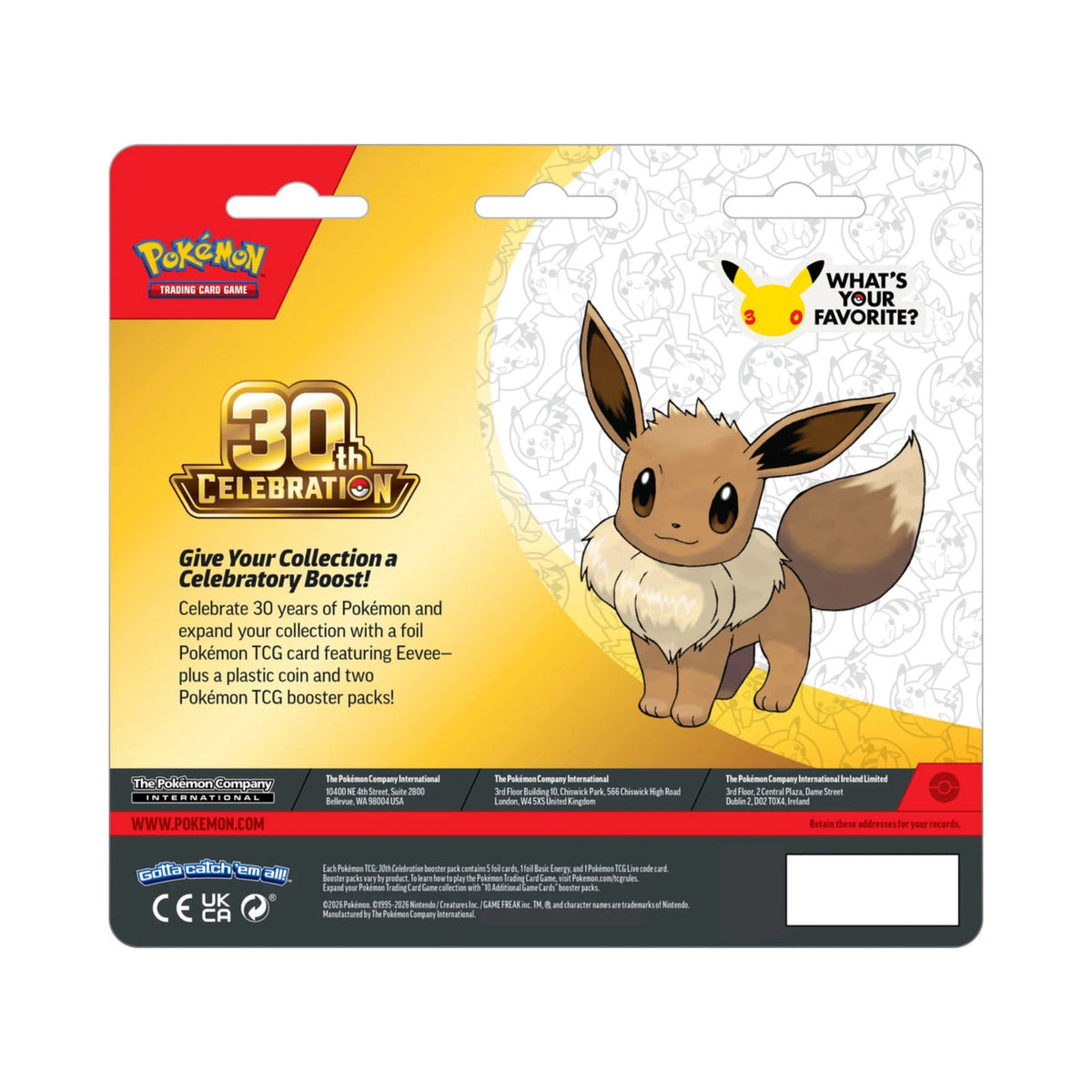 Pokémon - 30th Celebration 2-Pack Blister - SparkLeaf TCG