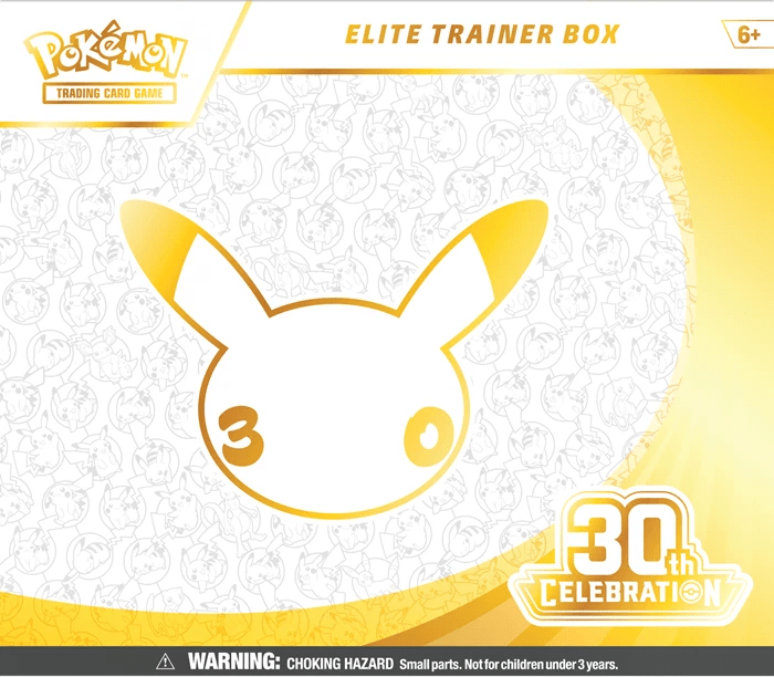 Pokémon - 30th Celebration Elite Trainer Box - SparkLeaf TCG