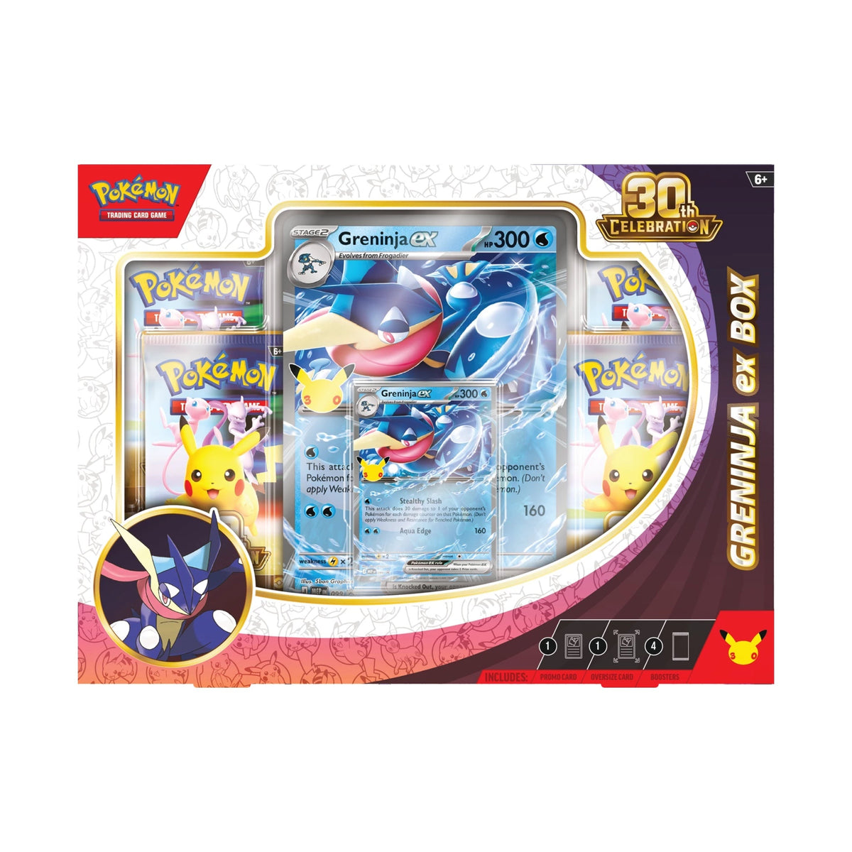 Pokémon - 30th Celebration Greninja ex Box - SparkLeaf TCG