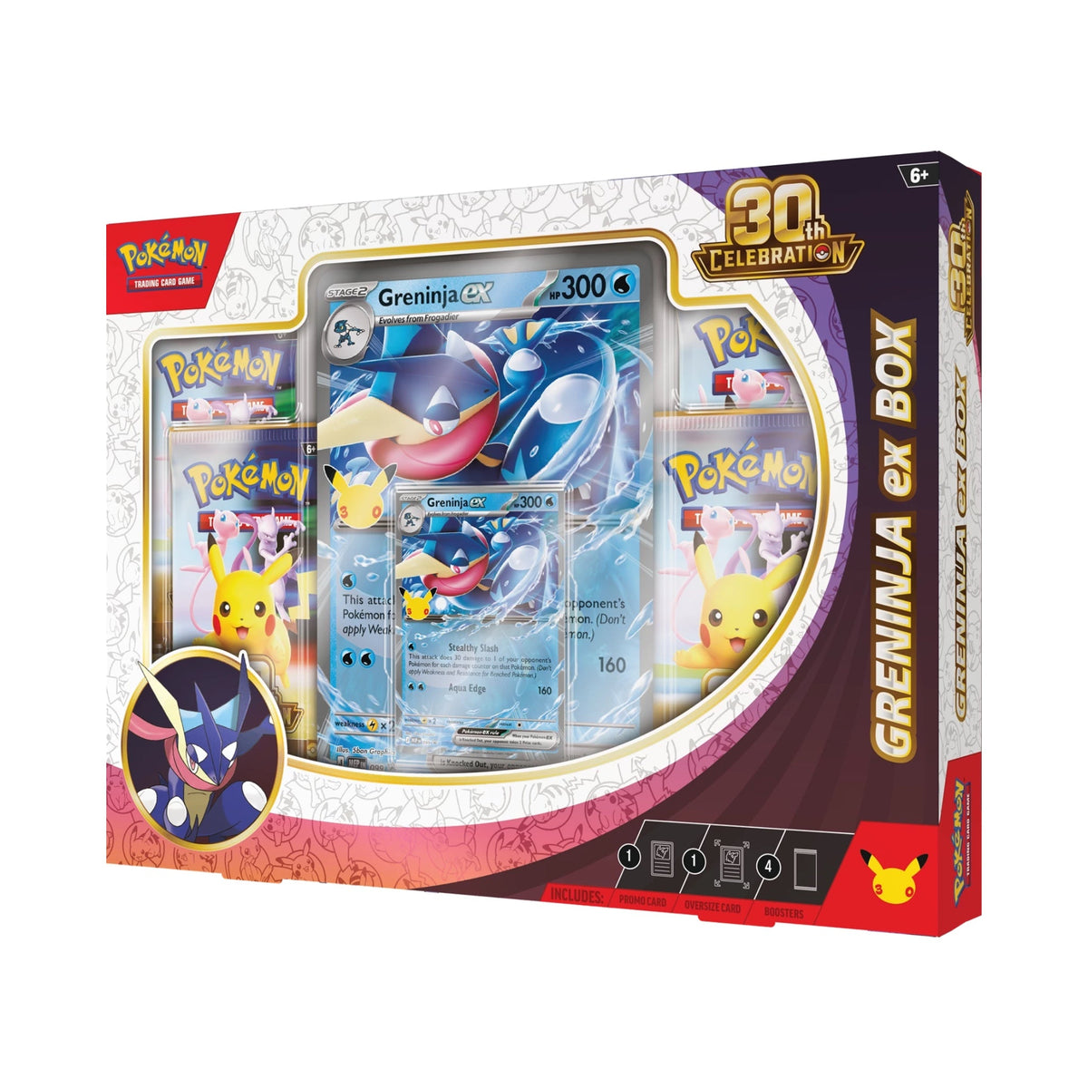 Pokémon - 30th Celebration Greninja ex Box - SparkLeaf TCG
