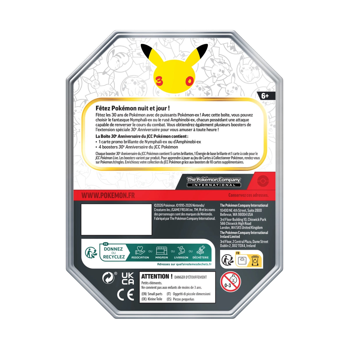 Pokémon - 30th Celebration Greninja ex Tin - SparkLeaf TCG