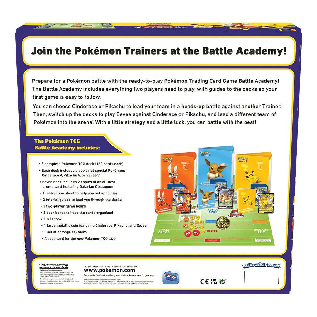 Pokémon - Battle Academy 2022 - EN - SparkLeaf TCG