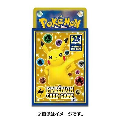 Pokemon Card 25th Anniversary Collection 64 Sleeves Japanese Pikachu - SparkLeaf TCG