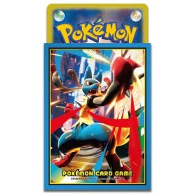 Pokemon Center Lucario Sleeves - SparkLeaf TCG