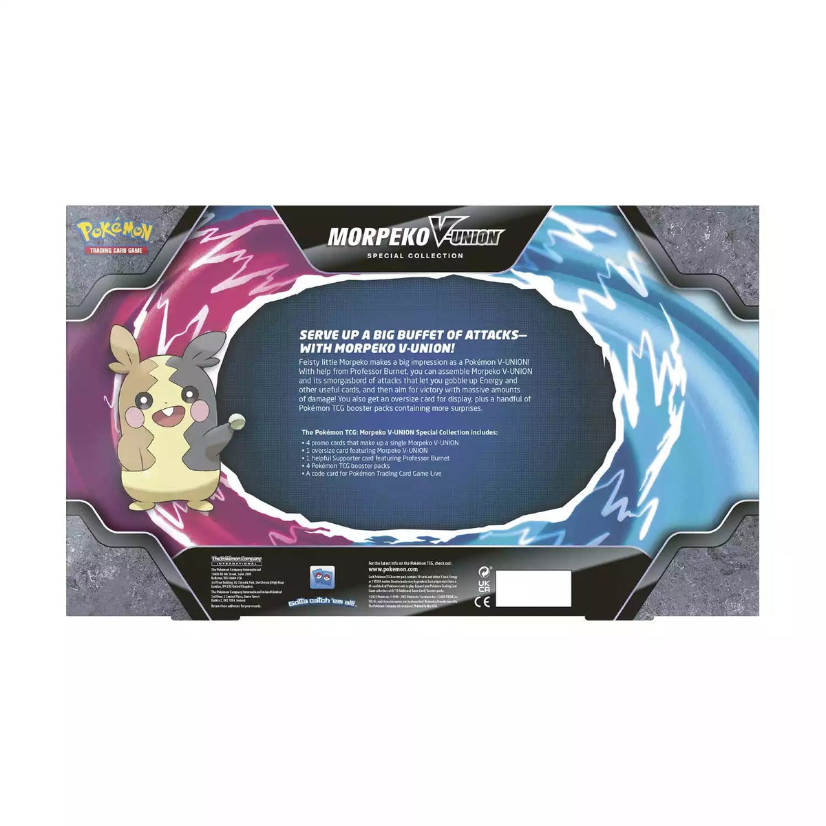 Pokémon - Crown Zenith Morpeko V - Union Premium Collection - EN - SparkLeaf TCG