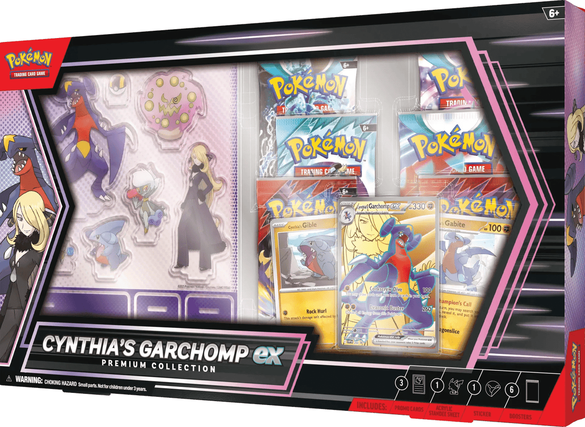 Pokémon - Cynthia's Garchomp ex Premium Collection - EN - SparkLeaf TCG