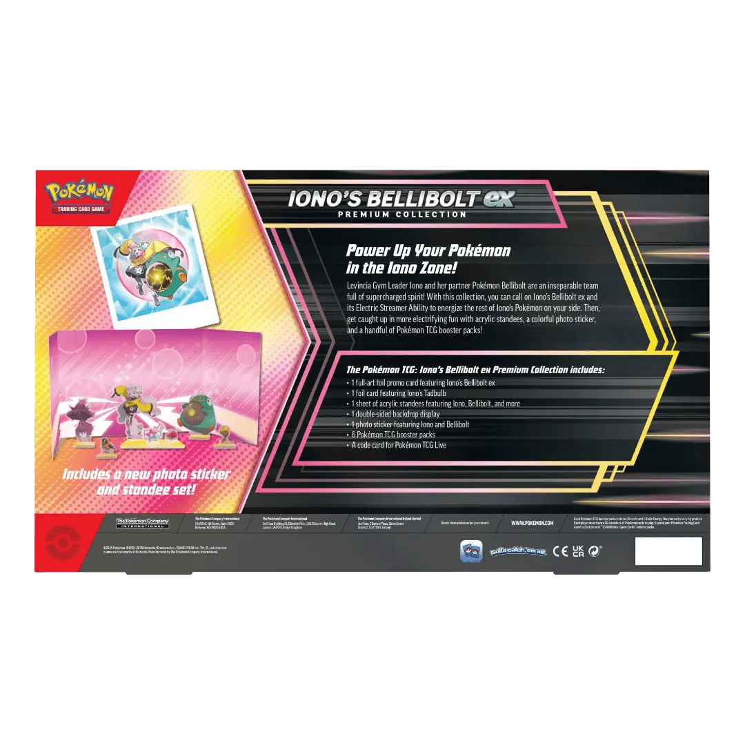 Pokémon - Iono’s Bellibolt ex Premium Collection - EN - SparkLeaf TCG