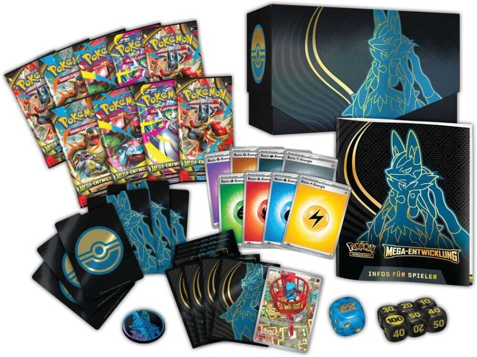Pokémon - Mega Entwicklung Elite Trainer Box (ETB) - DE - SparkLeaf TCG