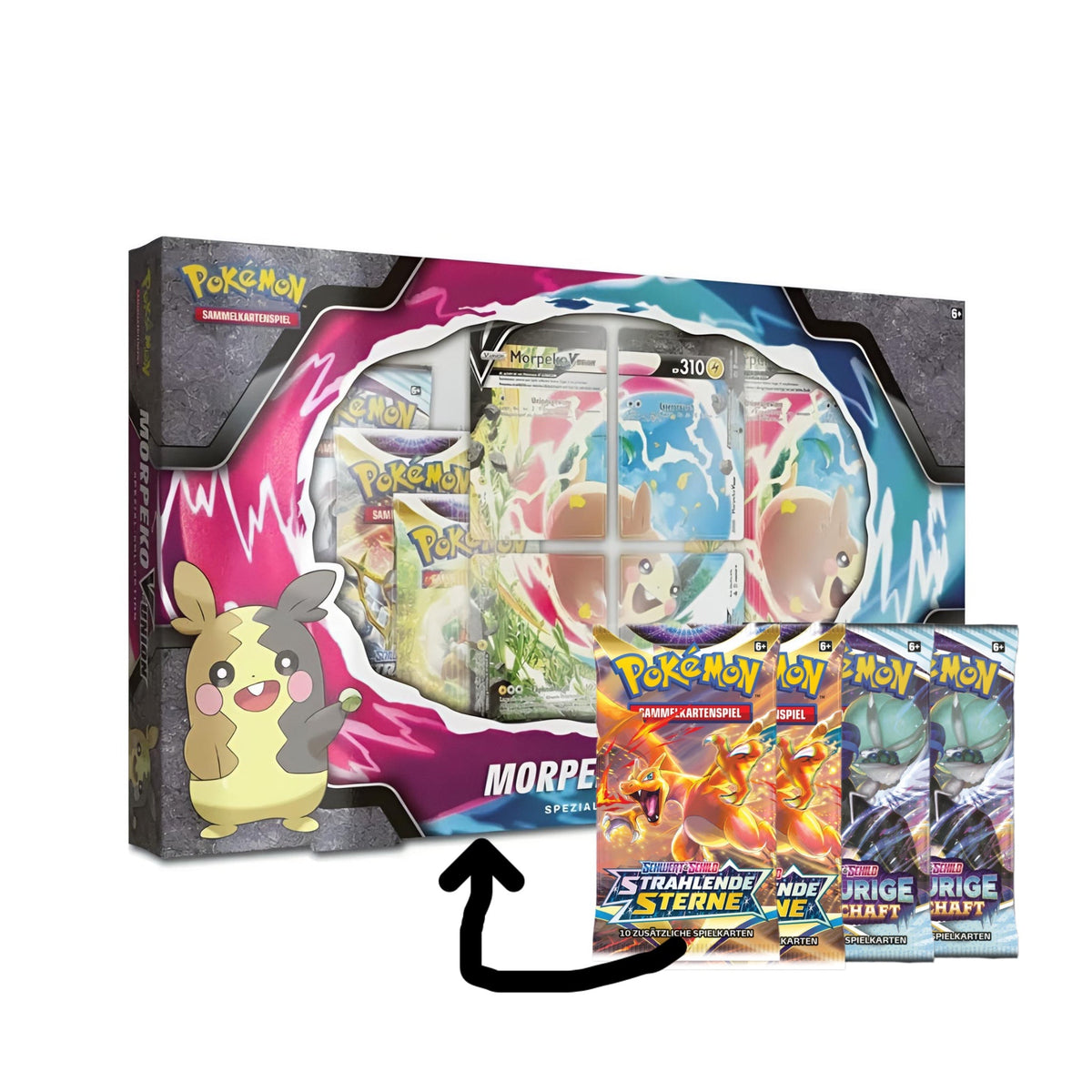 Pokémon - Morpeko V Union Spezial Kollektion - DE - SparkLeaf TCG