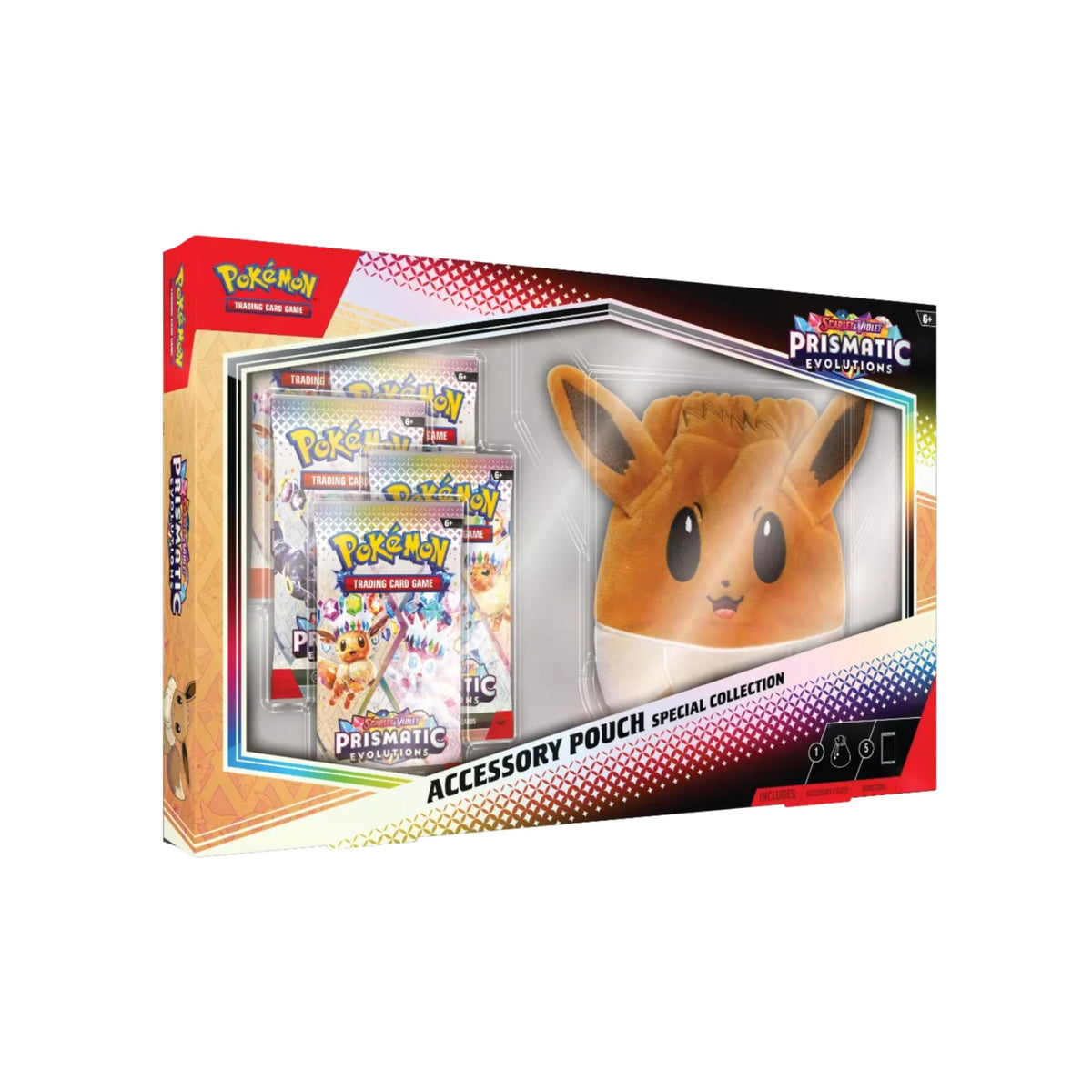 Pokémon - Prismatic Evolutions Accessory Pouch Special Collection - EN - SparkLeaf TCG