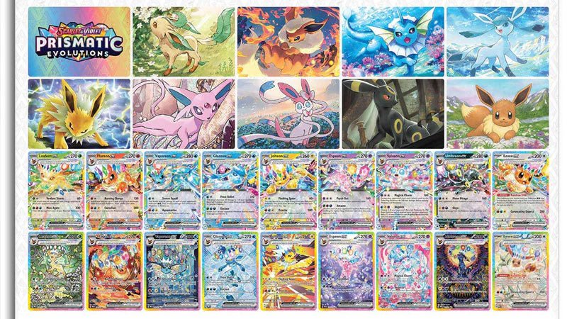 Pokémon - Prismatic Evolutions Binder Collection - EN - SparkLeaf TCG