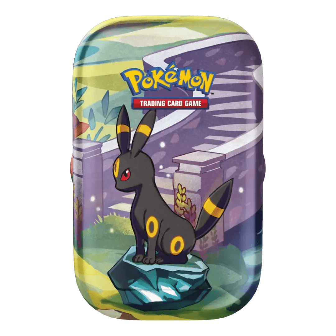 Pokémon - Prismatic Evolutions Mini Tin Display - EN - SparkLeaf TCG