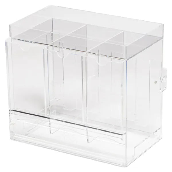 The Acrylic Box - 3-Slot Pack Dispenser - SparkLeaf TCG