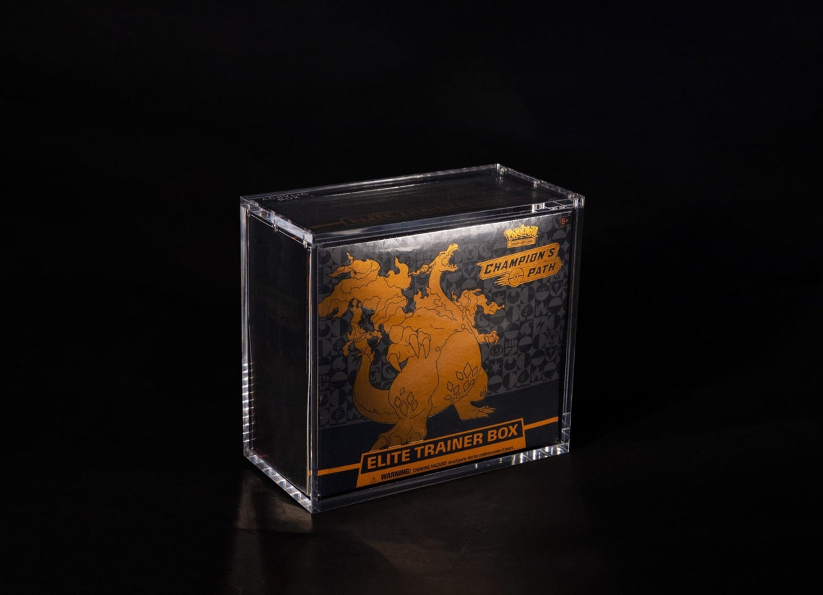 The Acrylic Box - Elite Trainer Box - SparkLeaf TCG