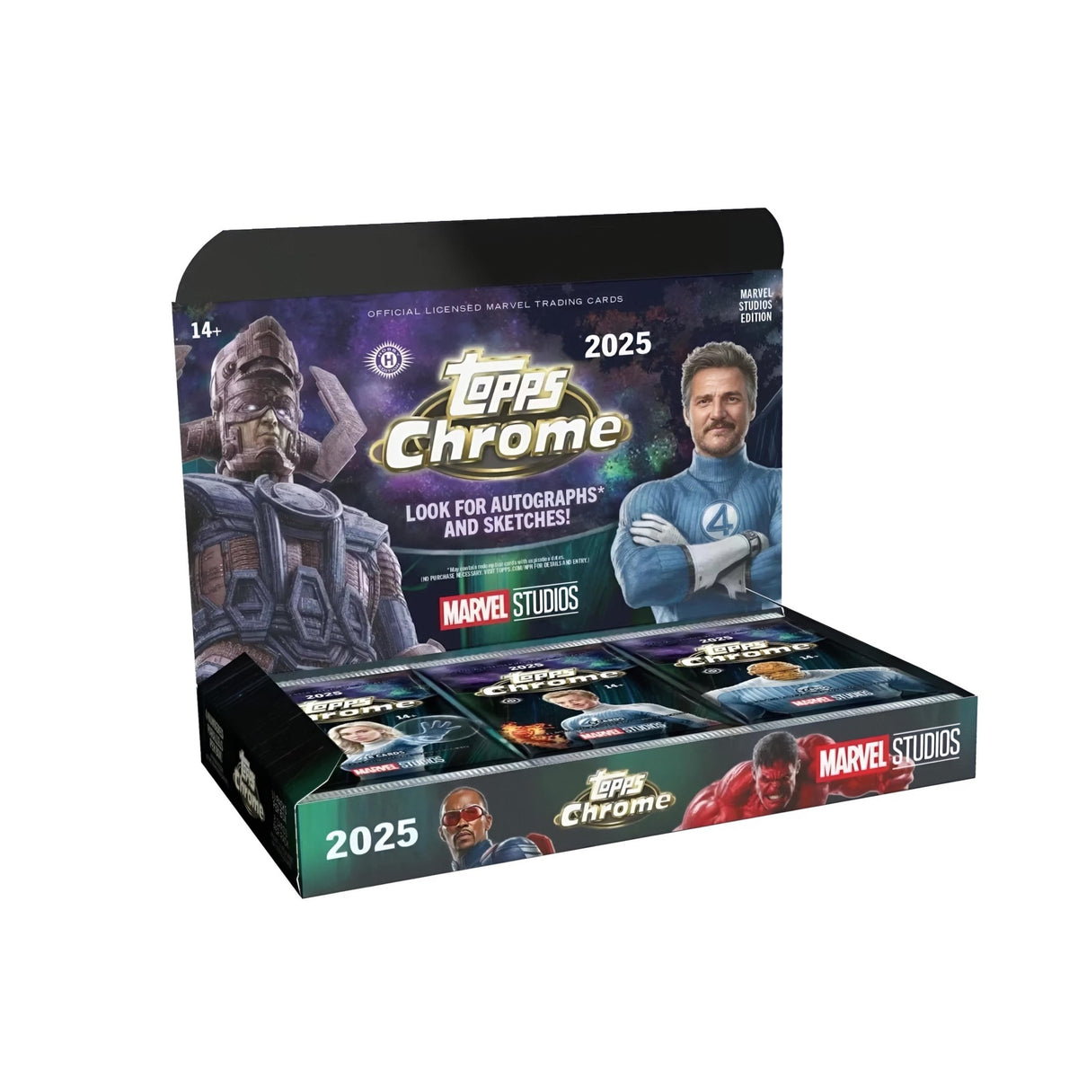 Topps Chrome Marvel Studios 2025 Hobby Box - SparkLeaf TCG