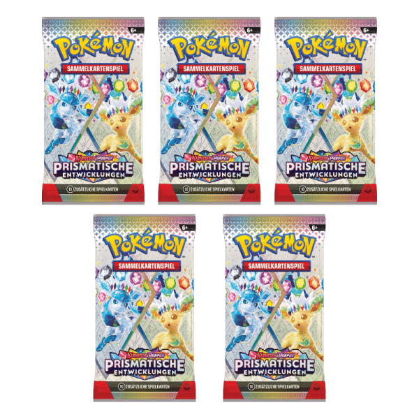Twitch Stream: Pokémon - Prismatische Entwicklungen Booster Bundle - DE - SparkLeaf TCG