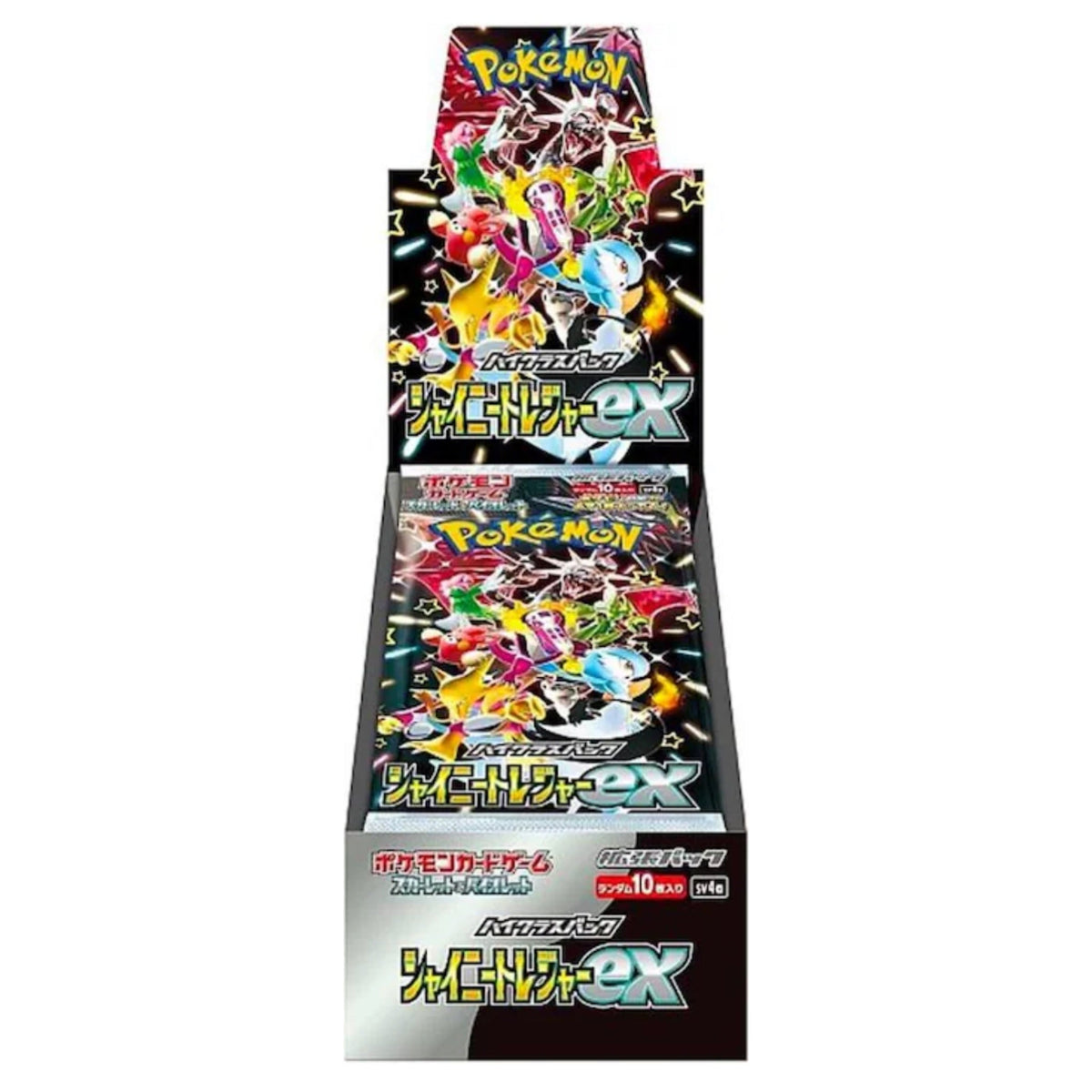 Twitch Stream: Pokémon Shiny Treasure ex Booster Display Japanese - SparkLeaf TCG