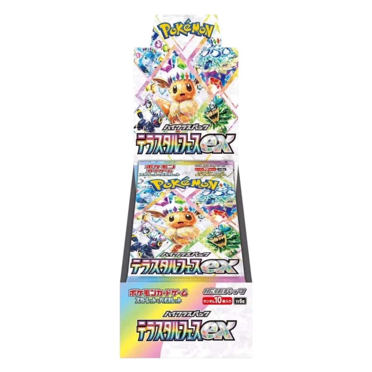 Twitch Stream: Pokémon Terastal Festival ex Booster Display Japanese - SparkLeaf TCG