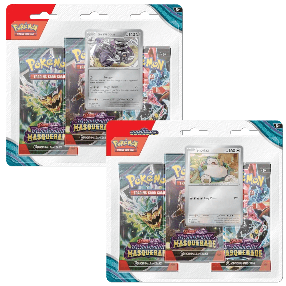 Twitch Stream: Pokémon - Twilight Masquerade Three - Pack Blister - EN - SparkLeaf TCG
