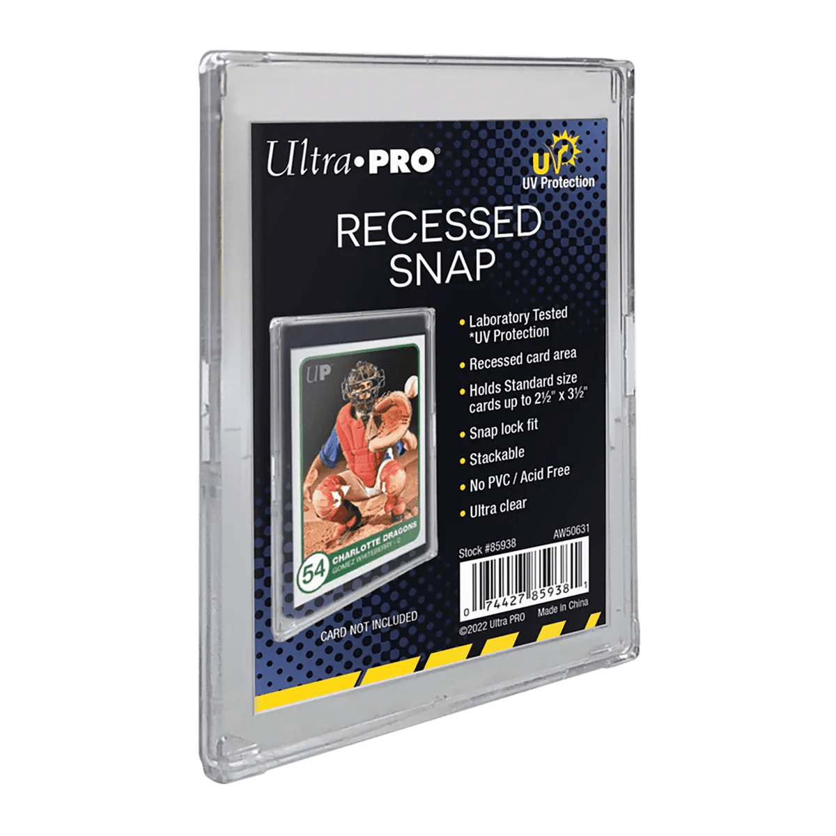 Ultra Pro UV Recessed Snap Card Holder - SparkLeaf TCG