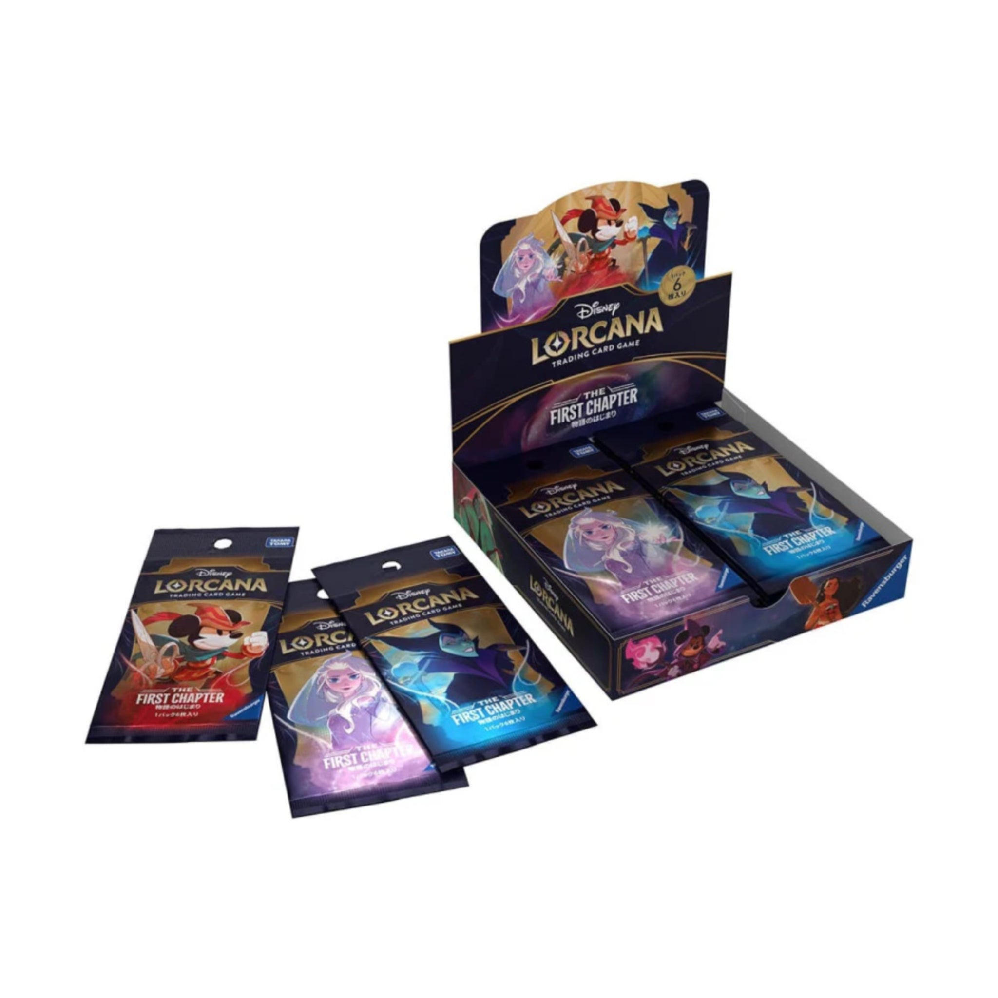 Disney Lorcana: The First Chapter Booster Display Japanese - SparkLeaf TCG - Pokémon Karten kaufen Schweiz