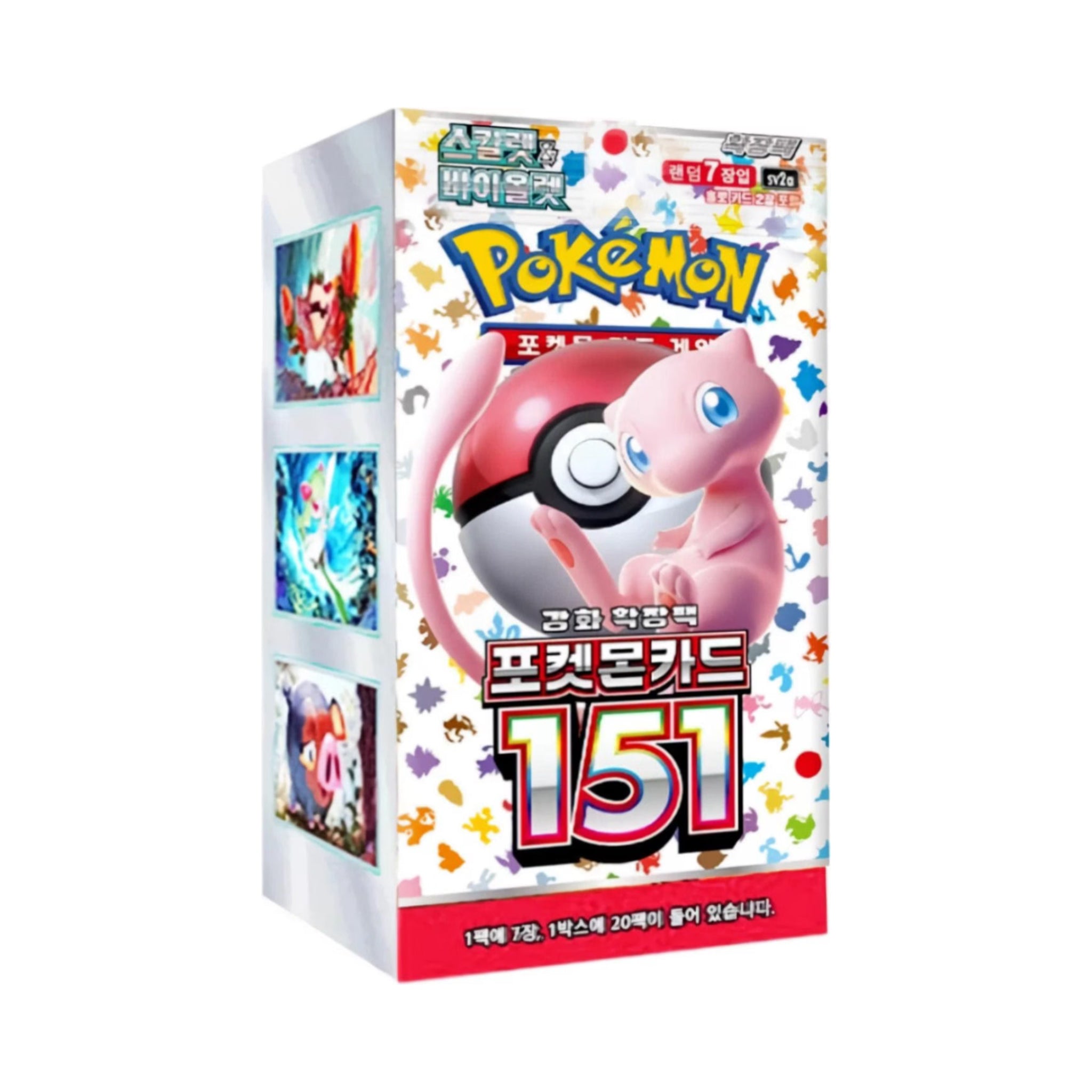 Pokémon 151 Booster Display Korean