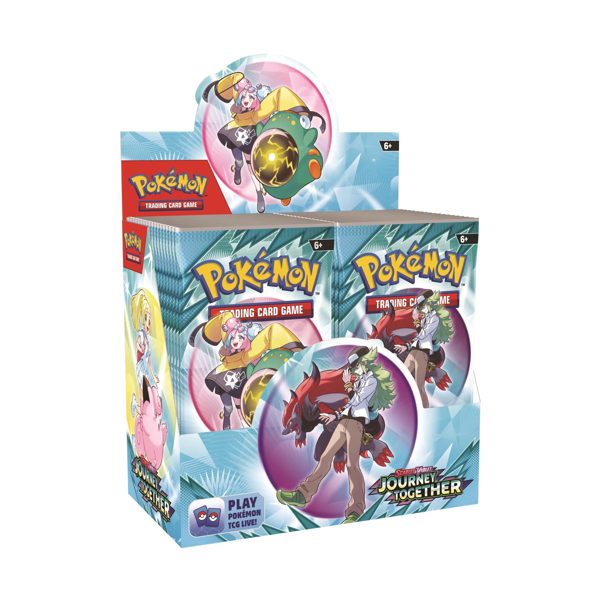 Pokémon Journey Together Booster Display - EN