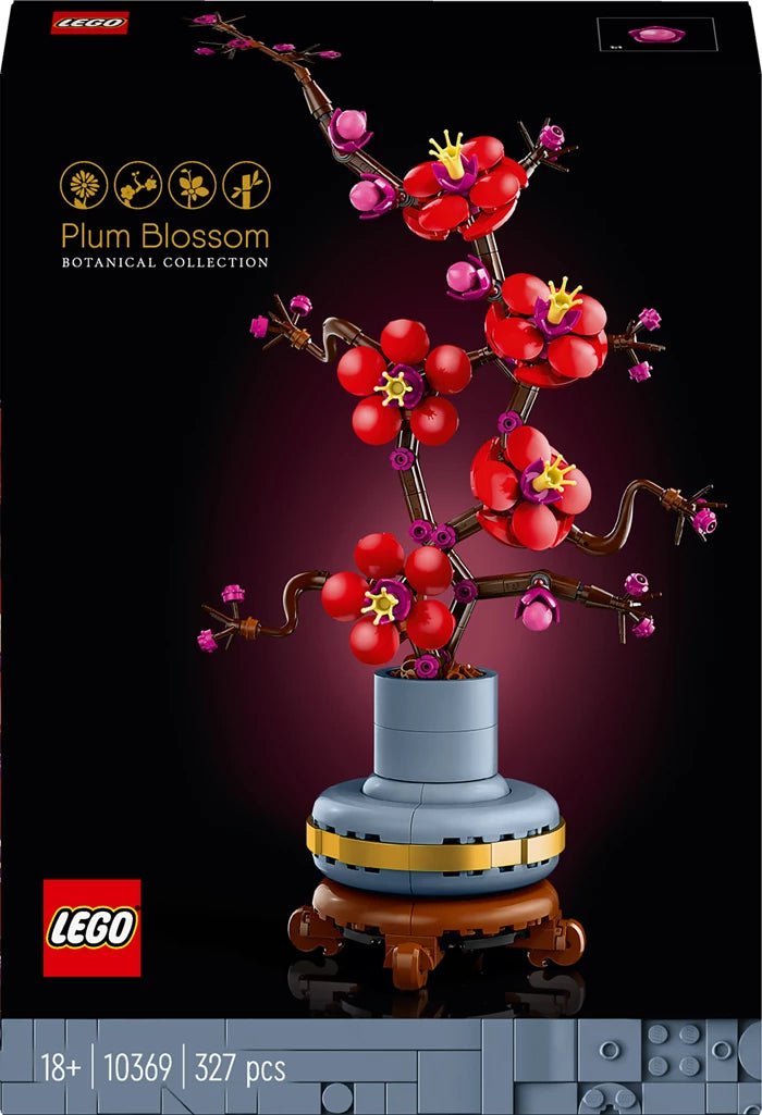Lego Icons Pflaumenblüte 327 Teile - SparkLeaf TCG