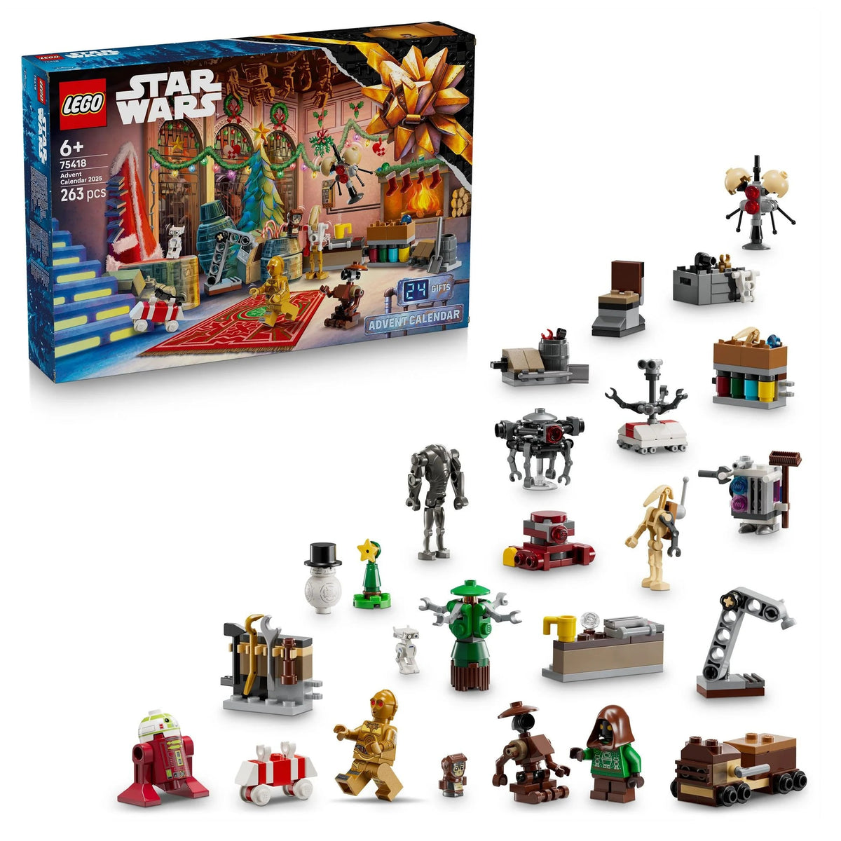 Lego Star Wars Adventskalender 2025 263 Teile - SparkLeaf TCG