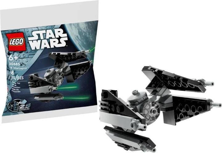 Lego Star Wars TIE - Abfangjäger Mini - Modell 48 Teile - SparkLeaf TCG