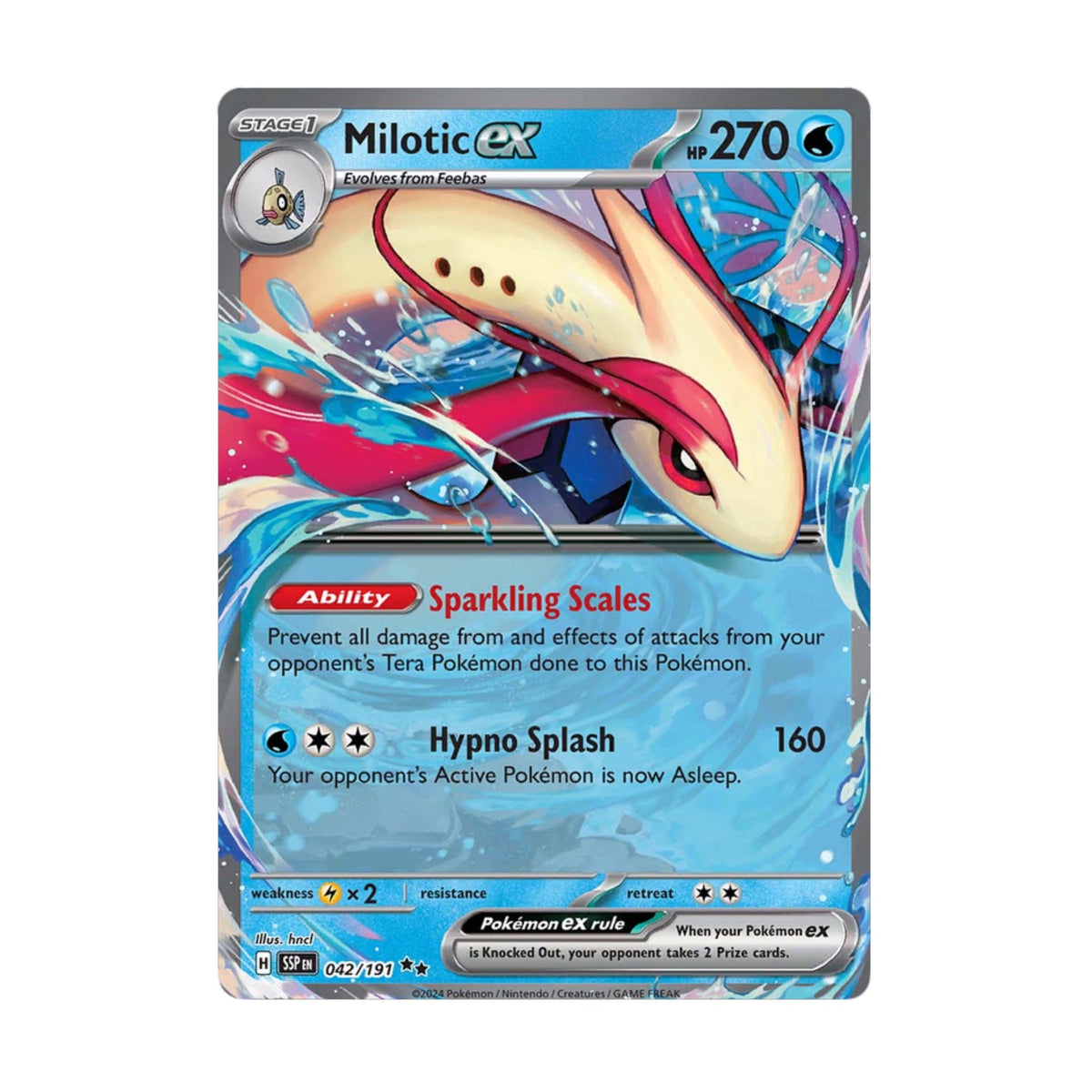 Milotic ex 042/191 Surging Sparks - SparkLeaf TCG