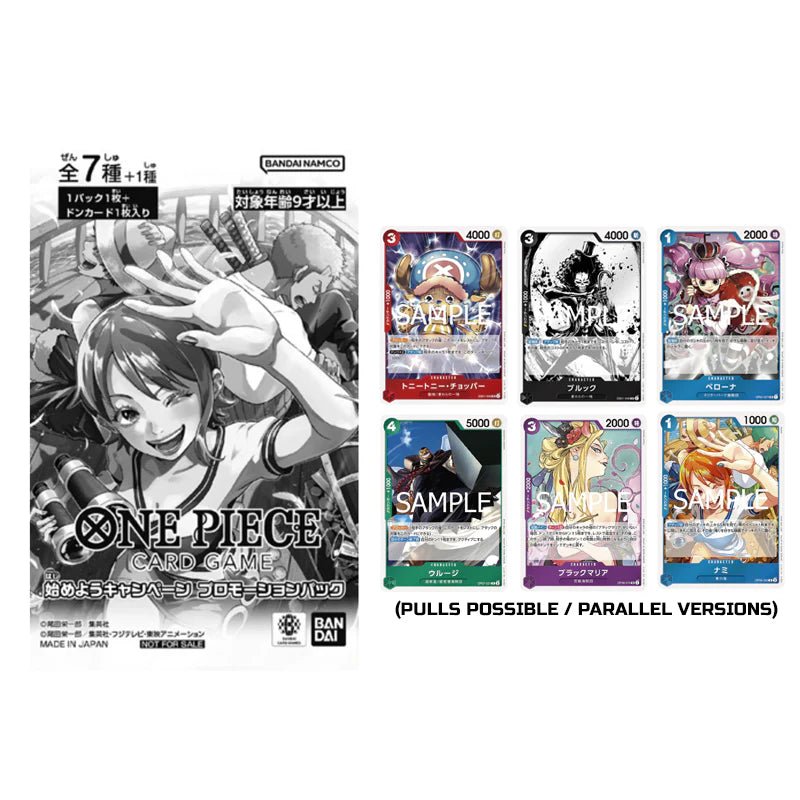 One Piece PRB "Let's get started Campaign Promotion Pack" - SparkLeaf TCG