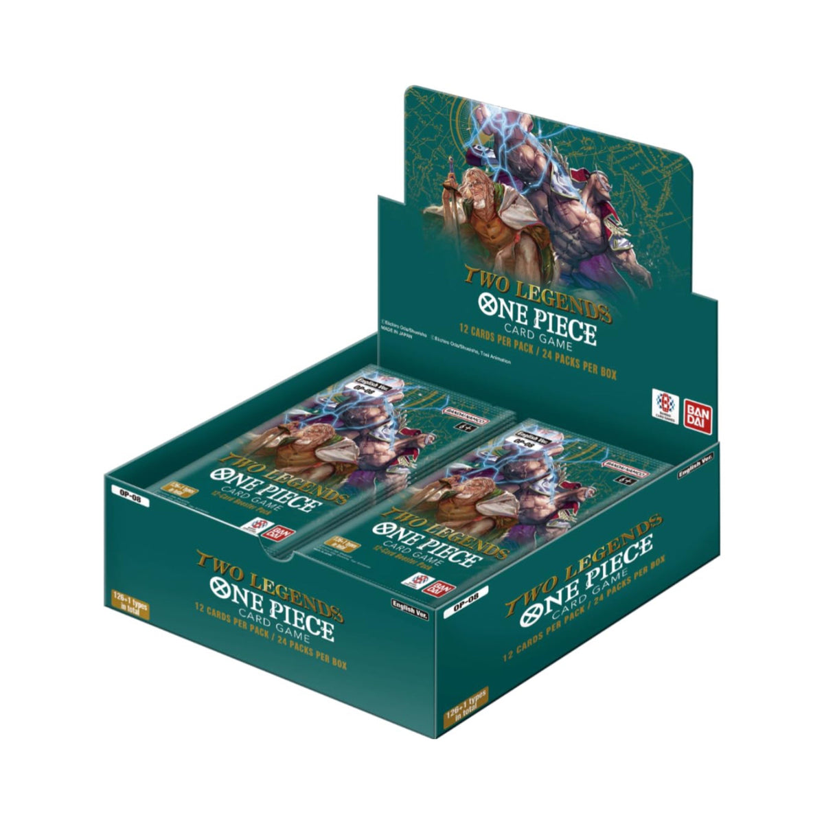 One Piece Two Legends Booster Display OP - 08 EN - SparkLeaf TCG