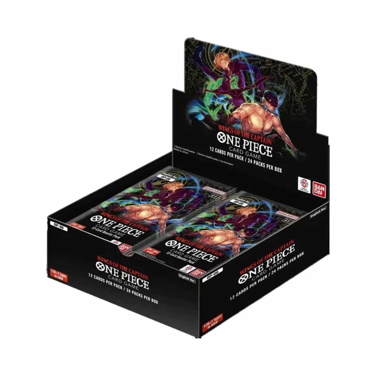 One Piece Wings of the Captain Booster Display OP - 06 EN - SparkLeaf TCG