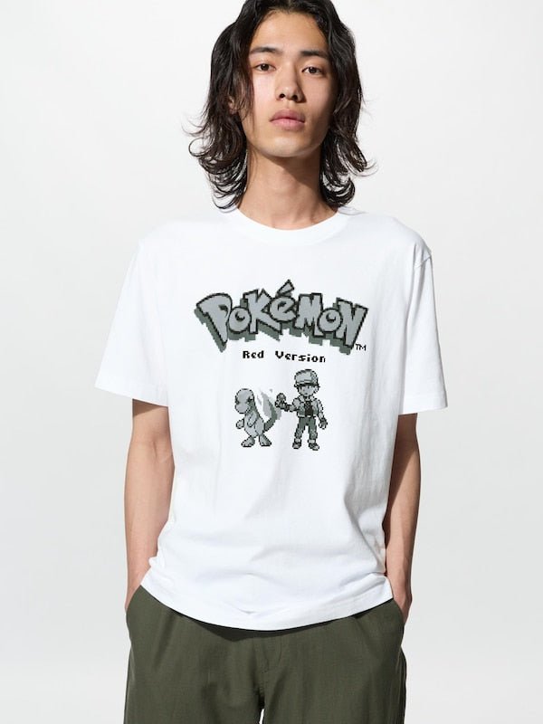 Pokémon 30th Anniversary - UT Short Sleeve Graphic T-shirt - Red Version - SparkLeaf TCG