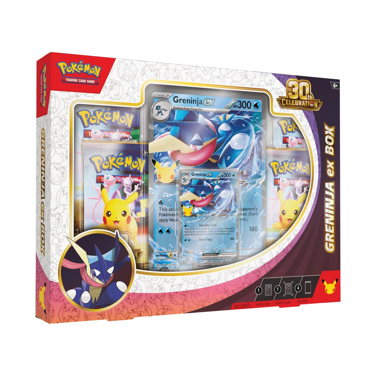Pokémon - 30th Celebration Greninja ex Box - SparkLeaf TCG