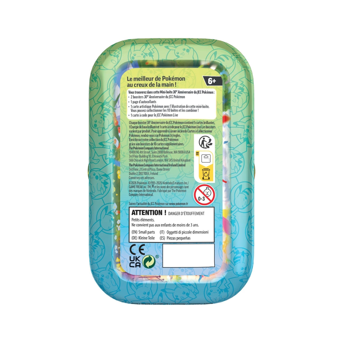 Pokémon - 30th Celebration Mini Tin - SparkLeaf TCG