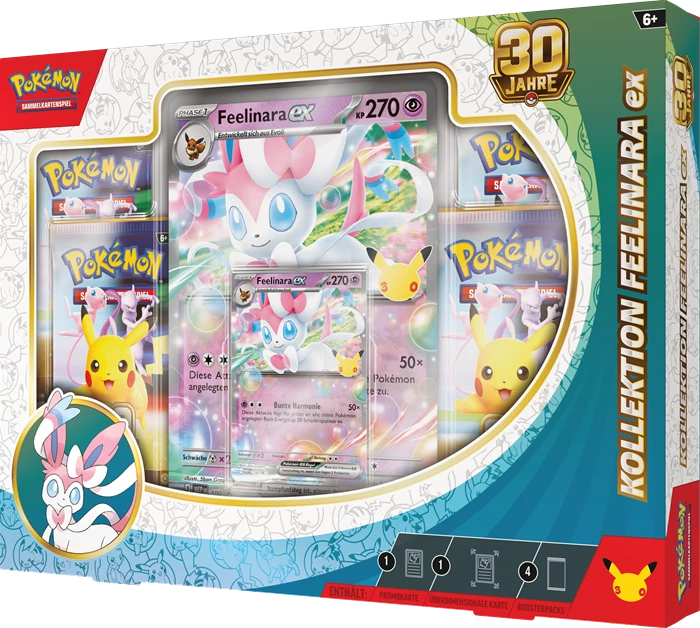 Pokémon - 30th Celebration Sylveon ex Box - SparkLeaf TCG