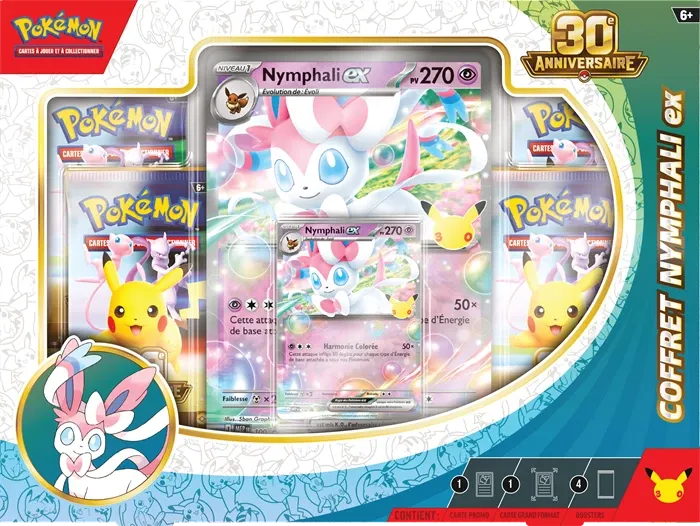 Pokémon - 30th Celebration Sylveon ex Box - SparkLeaf TCG