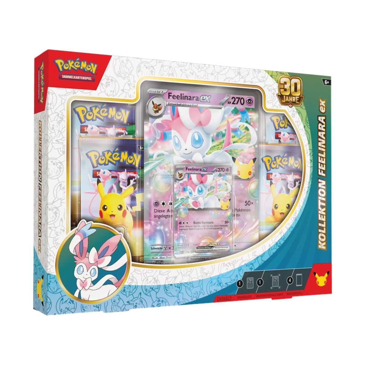 Pokémon - 30th Celebration Sylveon ex Box - SparkLeaf TCG
