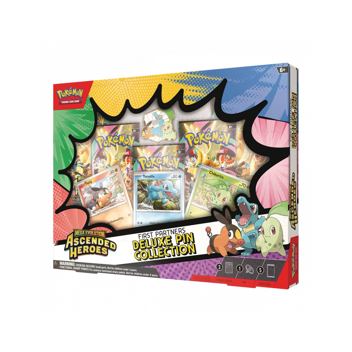 Pokémon - Ascended Heroes First Partners Deluxe Pin Collection - EN - SparkLeaf TCG
