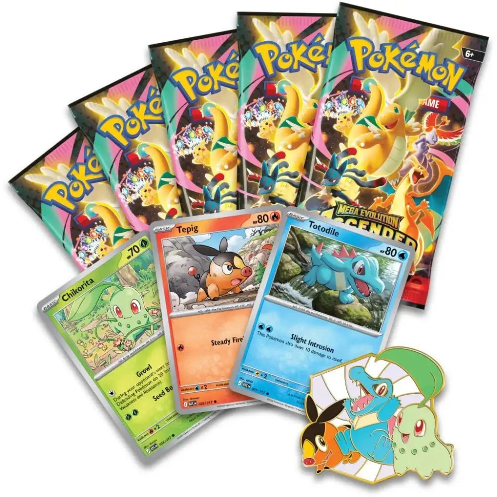 Pokémon - Ascended Heroes First Partners Deluxe Pin Collection - EN - SparkLeaf TCG
